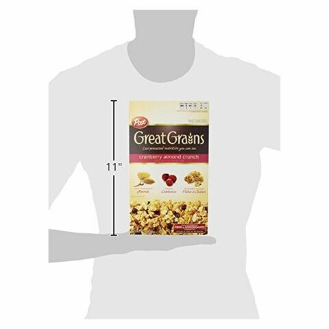 Post Great Grains Cranberry Almond Crunch Cereal 396g