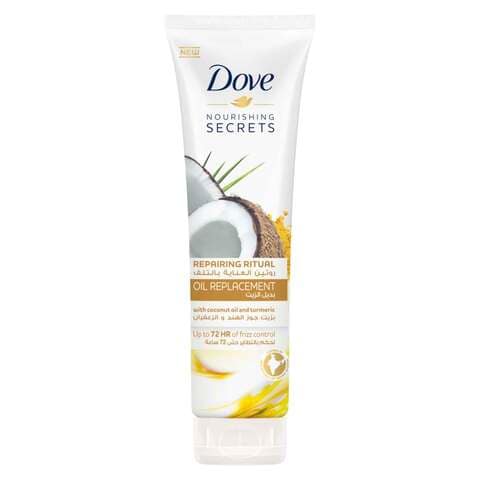 Dove Nourishing Secrets Thickening Ritual Oil Replacement For Hair, Coconut Oil And Turmeric, 300ml