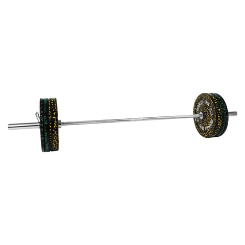 Buy 1441 Fitness 7 Ft Olympic Barbell With Camouflage Bumper