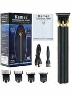 Buy Kemei Professional Oil Head Carving Hair Clipper Black/Gold 7.6 X 4 X 2.5Inch in Saudi Arabia