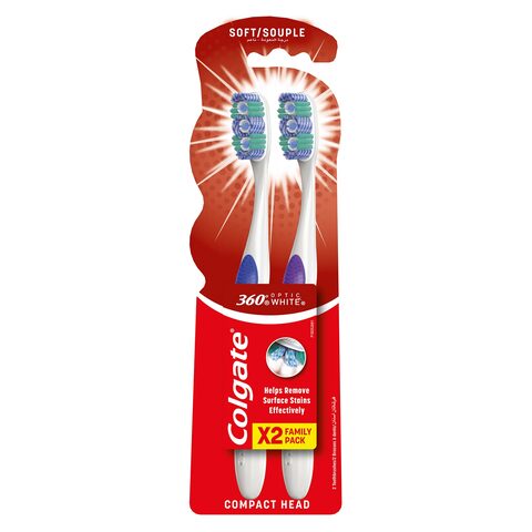 Colgate Toothbrush Optic White 1+1
