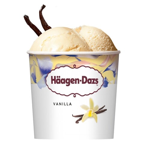 Haagen Dazs Vanilla Ice Cream Mini Cup 100ml