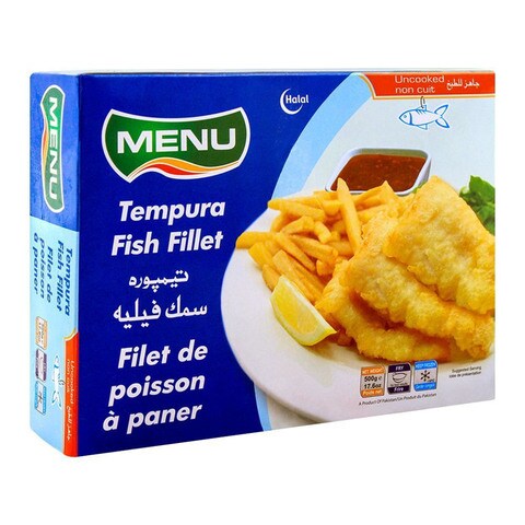 Menu Tempura Fish Fillet 500 gr