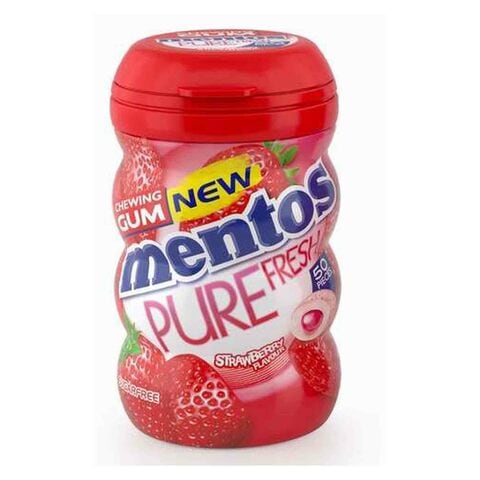 Mentos Pure Fresh Strawberry Gum 87.5g