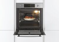 Candy 70L Built-in Electric Oven Convection+Fan Stainless Steel, FCT625XL