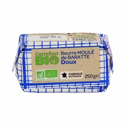 Carrefour Bio Organic Soft Butter Block 250g