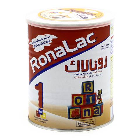 Buy Ronalac infant formula with iron 400 g in Saudi Arabia