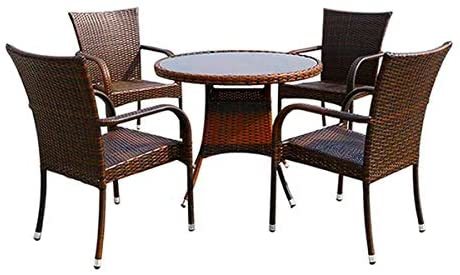 Patio table hot sale and 4 chairs