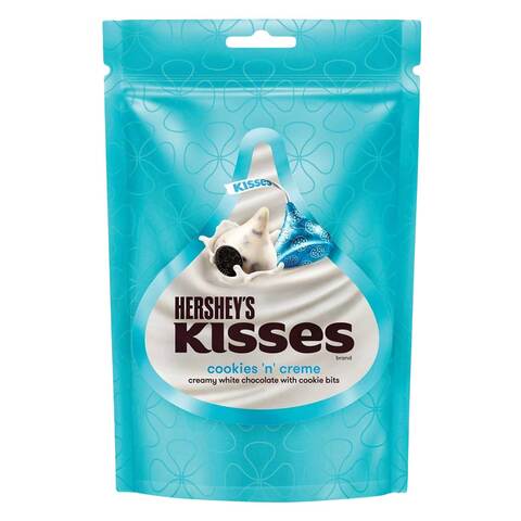 Hershey&#39;s Kisses Cookies N Creme Chocolate 100g