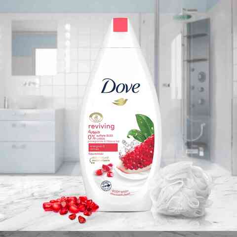 DOVE Go Fresh Reviving Body Wash Pomegranate and Hibiscus Tea 250ml