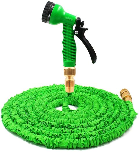 Generic - Magic Garden Hose Expandable Up To 100FT Latex Hose With Brass Connector