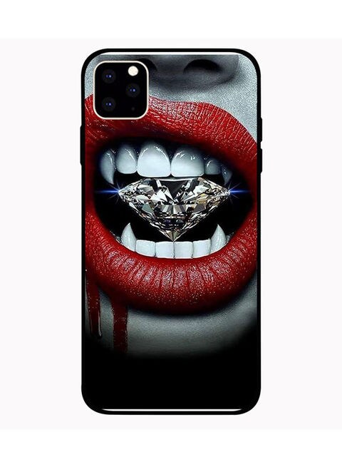 Theodor - Protective Case Cover For Apple iPhone 11 Pro Max Diamond On Lips