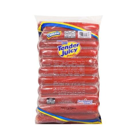Purefoods Tender Juicy Classic Hot Dog 1Kg