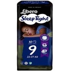 Buy LIBERO SLEEP TIGHT 9 (10 DIAPERS 22-37KG) in Kuwait