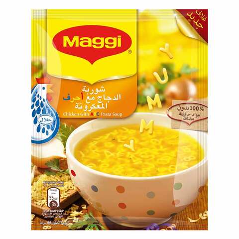 Nestle Maggi Chicken With ABC Pasta Soup 66g