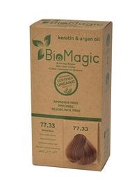 Biomagic - Hair Color Cream With Keratin &amp; Argon Oil 77.33 Deep Golden Blonde