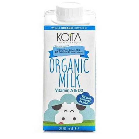 Koita Organic Milk Whole 200 Ml