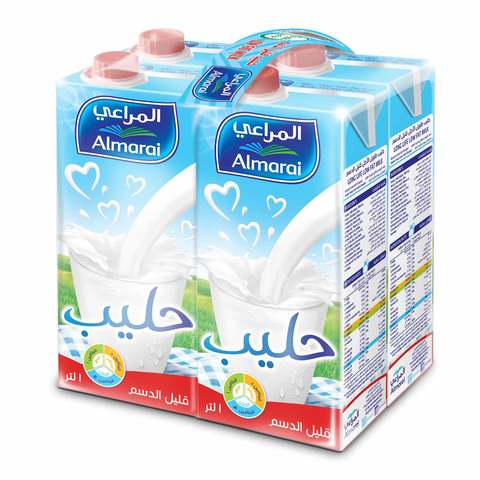 Almarai UHT Low Fat Milk 1L Pack of 4