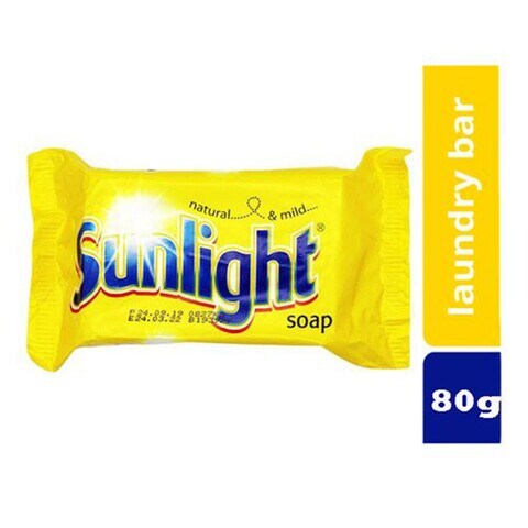 Sunlight Yellow Detergent Soap 80 gr