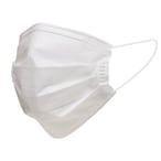 اشتري Disposable Face Mask For Adluts Pack of 50 Pieces White في الامارات