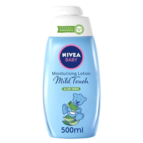 NIVEA Baby Lotion Moisturising Mild Touch Aloe Vera 500ml