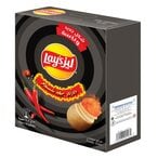 Buy Lays Flamin Hot Potato Chips 23g x Pack of 14 in Kuwait