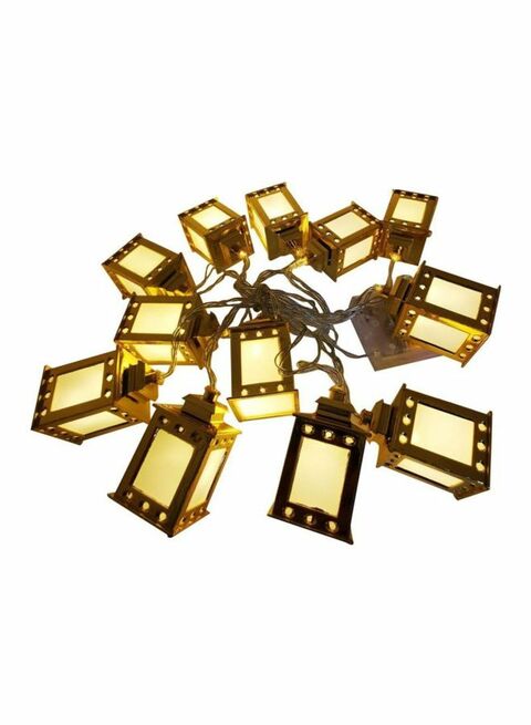 East Lady LED String Light For Ramadan And Eid Decortion Yellow 2.5meter