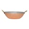 Royalford Cooper Steel Serving Kadai, RF10396, Copper Stainless Steel Hammered Kadai, Indian Serving Bowl, Indian Dishes Serveware For Vegetable And Curries
