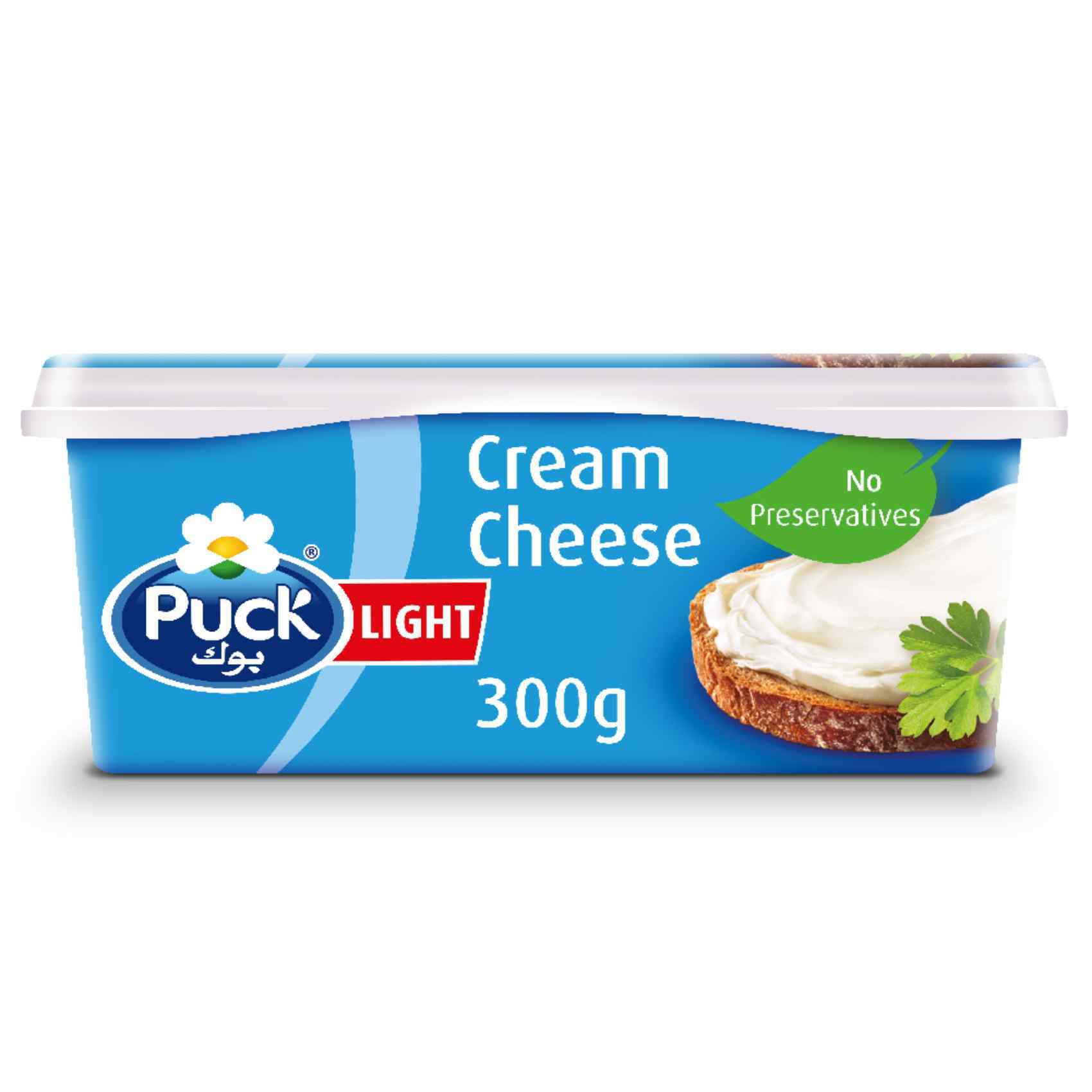 Buy Puck Light Cream Cheese Spread 300g Online Shop Fresh Food on