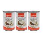 Buy Eastern Light Coconut Milk 400ml Pack of 3 in UAE