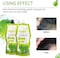 Blooming Time Apple Fruit Extract Hair Dye Cream, Ammonia Free, 96H To Long Lasting Color For Hair And Beard, Black