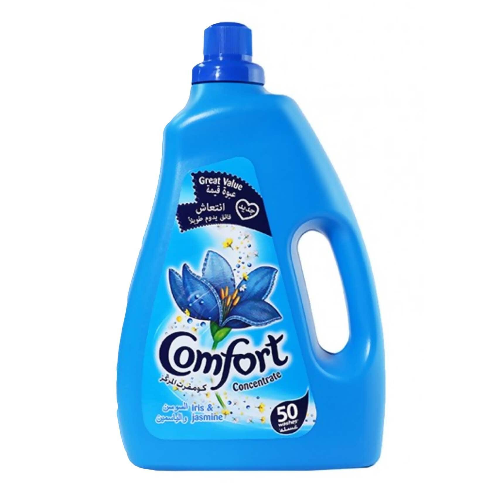 Buy Comfort Concentrated Liquid Fabric Conditioner Iris & Jasmine Scent