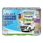Buy Rainbow Original Evaporated Milk 170g Pack of 12 in UAE