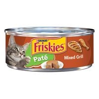 Purina Friskies Wet Cat Food Pate Mixed Grill 156g