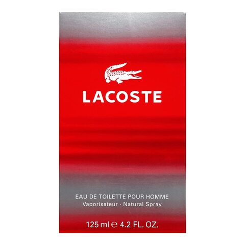 Lacoste Red Eau De Toilette - 125ml