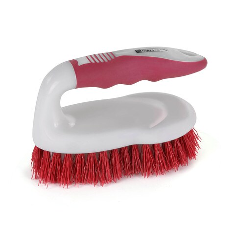 Buy Royalford Portable Scrubbing Brush With Handle & Fine Bristle