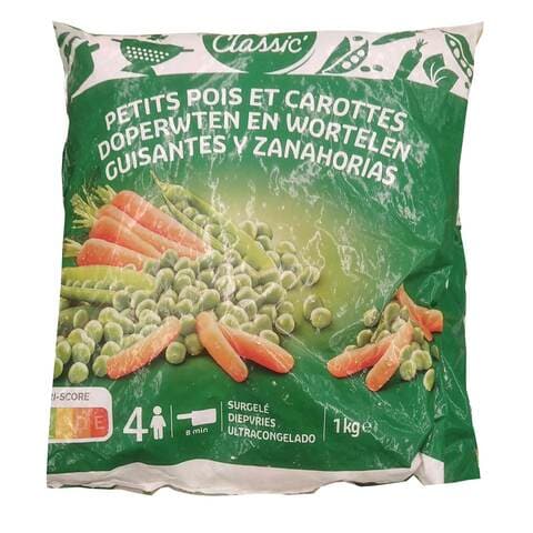 Carrefour peas &amp; carrots 1 Kg