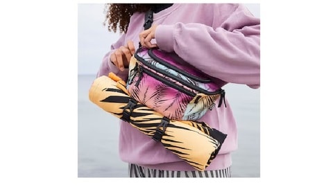 Adidas originals iridescent belt bag sale