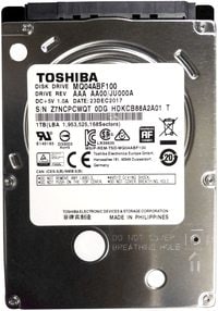 Toshiba 1TB /1000GB 5400rpm Sata 7mm 2.5&quot; Hard Drive 128mb, 6 Gbit/s. - MQ04ABF100