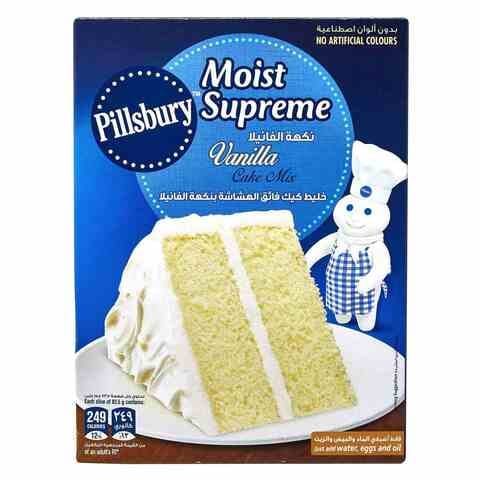 Pillsbury Moist Supreme Vanilla Cake Mix 485g