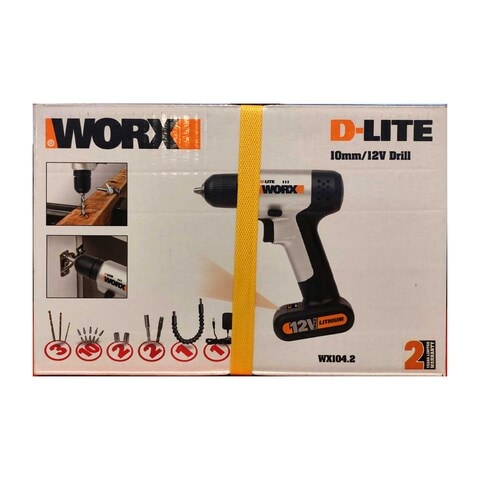 Buy Worx D Lite 12V 10mm Cordless Drill Driver Online Carrefour