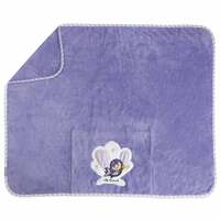 Milk&amp;Moo Little Mermaid Baby Blanket, 100% Oeko-Text Certified Receiving Blanket For Babies, Ultra Soft Infant Blanket For Stroller &amp; Travel, Colorful &amp; Plush Animal Blanket For Baby Girls &amp; Baby Boys