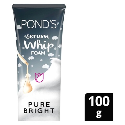 Pond&#39;s Serum Whip Foam Pure Bright White 100g