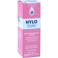Hylo Dual Eye Drops for relief of dry ,itching and burning eyes 10Ml
