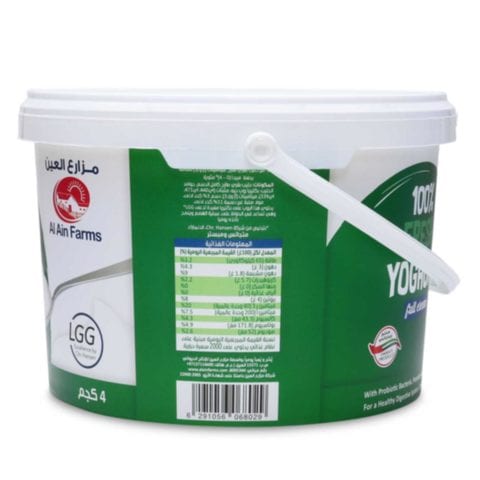 Al Ain Full Cream Fresh Yoghurt 4kg