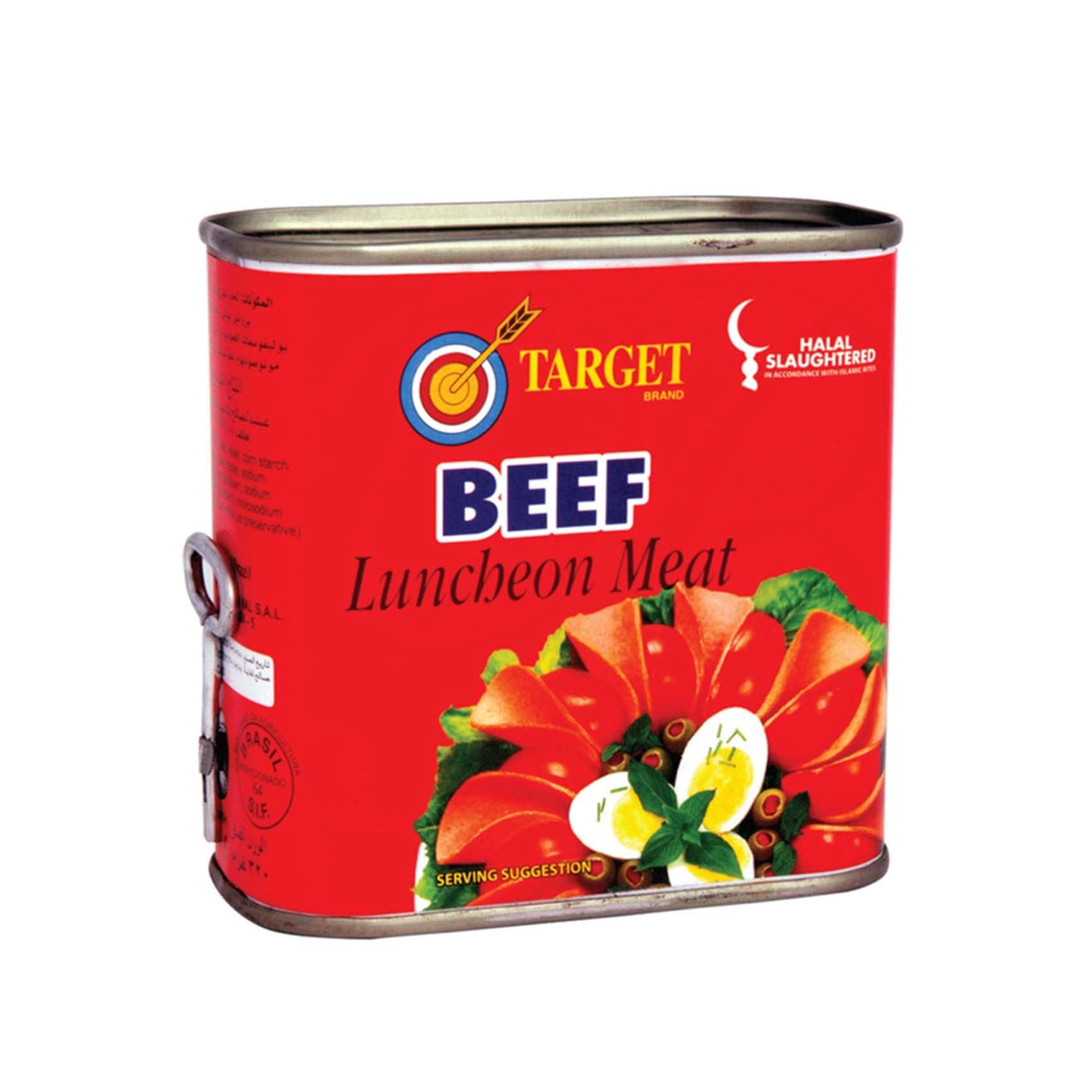 Buy Target beef luncheon meat 340 g Online Shop Food Cupboard on