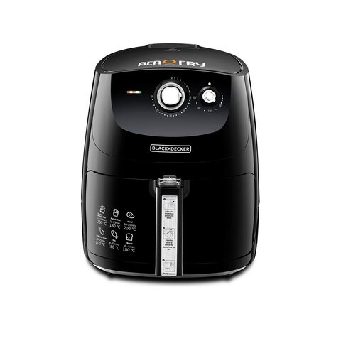 Black & Decker 1.5 Liter Air Fryer AerOfry - Black  AF100-B5 Buy, Best  Price in UAE, Dubai, Abu Dhabi, Sharjah