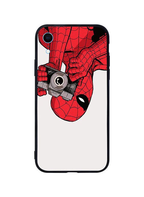 Theodor - Protective Case Cover For Apple iPhone XR Spiderman Selfi