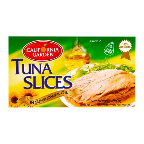 California Garden Tuna Slices In Water - 120 Gram