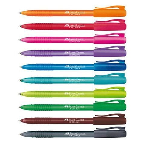 Faber-Castell CX Colour Ballpoint Pen Multicolour 10 PCS